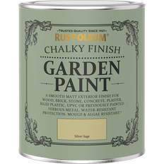 Rust-Oleum Chalky Garden Paint Wood Paint Silver, Yellow 0.75L