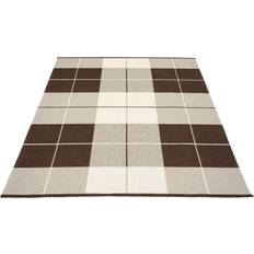 Pappelina mattor 180 x 260 Pappelina Ed Brown/linen/vanilla 180x260 Brun, Beige