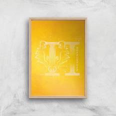 Warner Bros Harry Potter Hufflepuff Giclee Framed Art