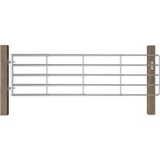 Silver Gates vidaXL 5 Bar Field Gate