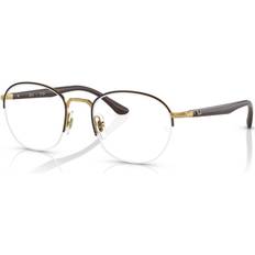 Glasses sale Ray-Ban Rb6487 Brown Clear Lenses Polarized 52-20