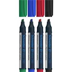 Rouge Feutres Schneiderpen 129394 Maxx 293 Whiteboard marker set Black, Red, Blue, Green