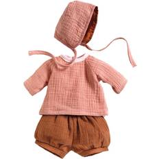 Djeco Nuket ja Nukkekodit Djeco Pomea Doll Clothes Set with Hat