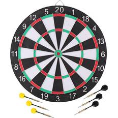 Outdoor master Dunlop Master Darts Cardboard Dartboard Enero 42 cm 6 darts 2140094