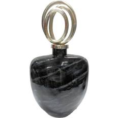 Vases Dkd Home Decor Crystal Black Vase 4pcs