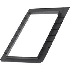 Velux Raccord Simple Sur Ardoises EDL MK08 Gris Bois Fenêtre de Toit Triple vitrage Hauteur 98cm