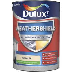 Dulux weathershield smooth masonry paint Dulux Weathershield All Weather Smooth Masonry Paint Buttermilk Wall Paint