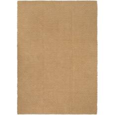 Tæpper & Skind vidaXL gulvtæppe 160x230 jute naturfarvet Brun, Naturfarvet cm