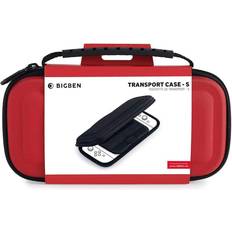 Nintendo Switch Skydd & Förvaring Nacon Interactive Rigid Carry Case Red Lite - Tillbehör spelkonsol Lite