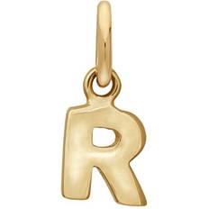 Nordahl Andersen Berlocker & Hängen Nordahl Andersen Letter R 14 Karat Guld Hänge - Guld