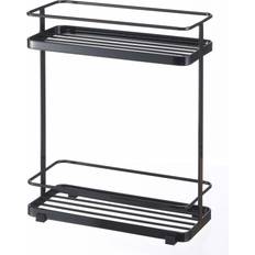 Blanc Paniers de douche Yamazaki Home Dispenser Rack Black