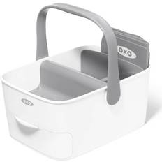 OXO Grooming & Bathing OXO Travel Diaper Caddy with Changing Mat Gray