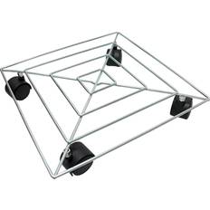 Blomvagn i metall, 30×30 cm