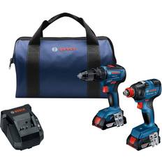 Bosch Set Bosch 18V 2-Tool Brushless Combo Kit, Drill Driver and Impact Driver, GXL18V-240B22