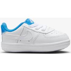 Nike Force 1 Crib - White/Light Photo Blue/White