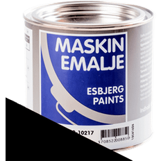 Maling glans 20 EFApaint Maskinemalje matsort, glans 20, 5 Metalmaling Sort
