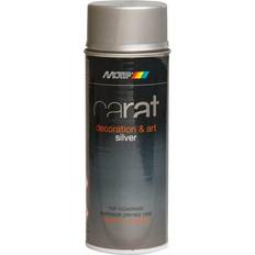 Spray maling sølv Motip Carat Sølv Spray Lakmaling Sølv 0.4L