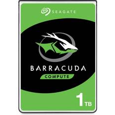 Hårddisk dator barracuda Seagate BarraCuda, 1 TB, Intern Hårsddisk, 2,5" SATA 6Gb/s, 5400 RPM, 128MB cache, för stationär dator, FFP (ST1000LMZ48)