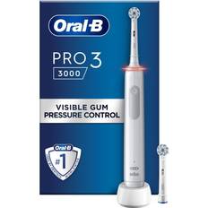 Oral-B 2 minutters timer Elektriske tandbørster på tilbud Oral-B PRO 3 3300W