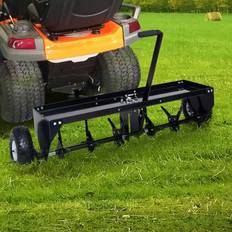 Opsamlere Vertikalskærere vidaXL plænelufter havetraktor 102