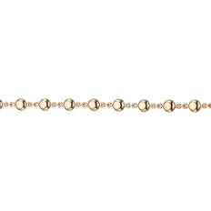 Scrouples 8 Karat Halsband Med Zirconia - Guld