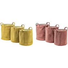 Yellow Baskets Dkd Home Decor Basket set Basket