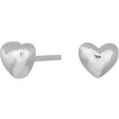 Nordahl Andersen Shape Rodinerat Stiftörhängen - Silver