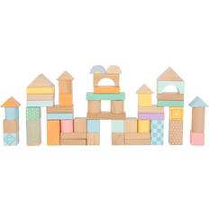 Bloques de Madera Small Foot Wooden Building Blocks, Pastel