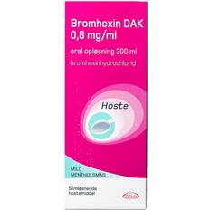 Bromhexin Bromhexin "DAK" 0,8 mg/ml opløsning