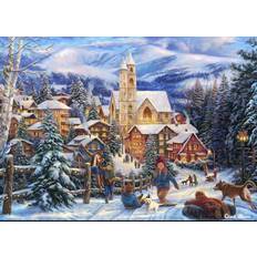 Bluebird Sledding To Town 1500 Pieces