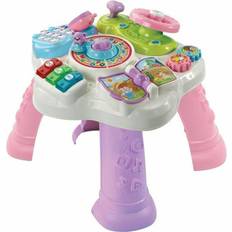 Vtech Tavoli Attività Vtech 181 565 Tavolo Per Attività Ma Table Bilingue Rosa