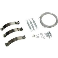 Skorsten UØ 230mm Bardun Set