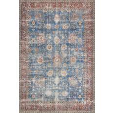 Blue Fabrics Loloi Distressed Bohemian Printed Runner Rug 30x90"