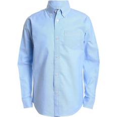 Izod Camicia Oxford A Maniche Lunghe Con Bottoni - Blu Navy