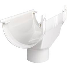 Plastmo tagrende hvid 11 Plastmo Hvid Expansionstudstk Nr. 11 120 mm/75
