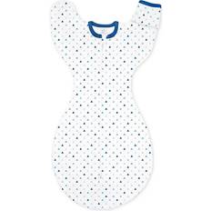 Swaddle Designs Transitional Sack Blue Triangles-S