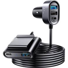 Baterías y Cargadores Joyroom JR-CL05 5-Port Fast Car Charger 2x PD USB-C, 3x QC3.0 USB 72W