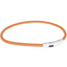 Trixie Aro Con Luz Flash USB Naranja L-XL