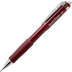 Pentel Twist-Erase III Mechanical Pencil, 0.7 mm, Red Barrel