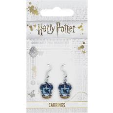 Silver Plated Earrings Harry Potter Ravenclaw Crest Drop Earrings