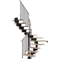 Dolle Dubai Halvsving Sort 9005-CLASSIC III 204-252 cm