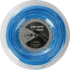 Corde da tennis Dunlop Explosive Speed 200m Reel Blue, Unisex, Equipo, equipo de entrenamiento, Tenis, 1,25 mm