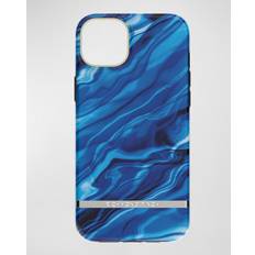 Richmond & Finch Mobiltilbehør Richmond & Finch iPhone 14 Plus cover Blue Waves