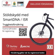 Cykel larm SmartDNA Stöldskydd ISR Code E