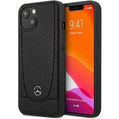 Mercedes iPhone 14 Plus Skal Läder Urban Svart