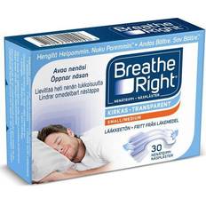 Breathe Right Receptfria läkemedel Breathe Right Näsplåster Transparent Small-Medium