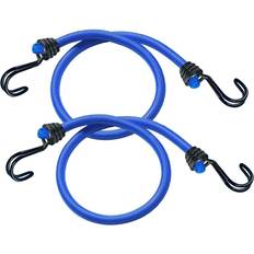 Casseforti saldi Master Lock Corda Elastica Con Gancio Blu L 1.2 m x Ø 8 mm 2 Pezzi