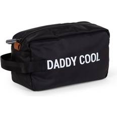 Men Toiletry Bags Childhome Daddy Cool Black White Toiletry Bag Black White 1 pc