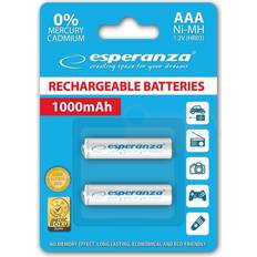 Esperanza battery 2 x AAA NiMH