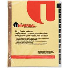 20823 Leather-Look Mylar Tab Dividers 12 Letter